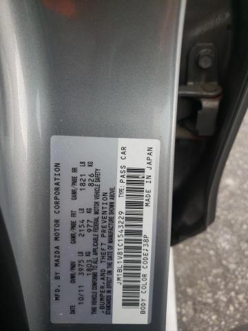 Photo 10 from auction – 2012 MAZDA 3 I with VIN JM1BL1V81C1543229