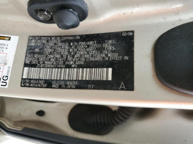 Photo 10 from auction – 2006 LEXUS GX 470 with VIN JTJBT20X060114966