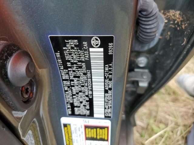 Photo 10 from auction – 2012 TOYOTA CAMRY BASE with VIN 4T1BF1FK2CU619942