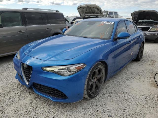 Photo 2 from auction – 2018 ALFA ROMEO GIULIA TI with VIN ZARFAECN2J7581012