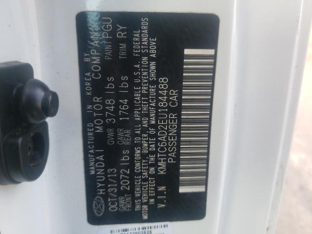 Photo 10 from auction – 2014 HYUNDAI VELOSTER with VIN KMHTC6AD2EU184488