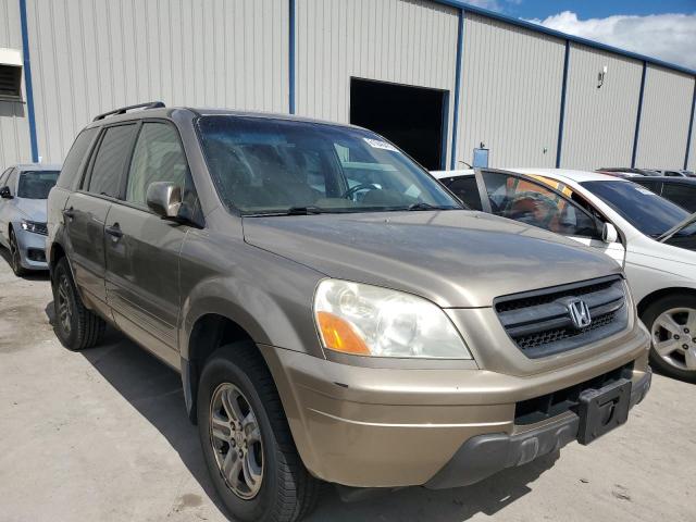 HONDA PILOT EXL 2005 with VIN 5FNYF18555B009535 - Photo from auction