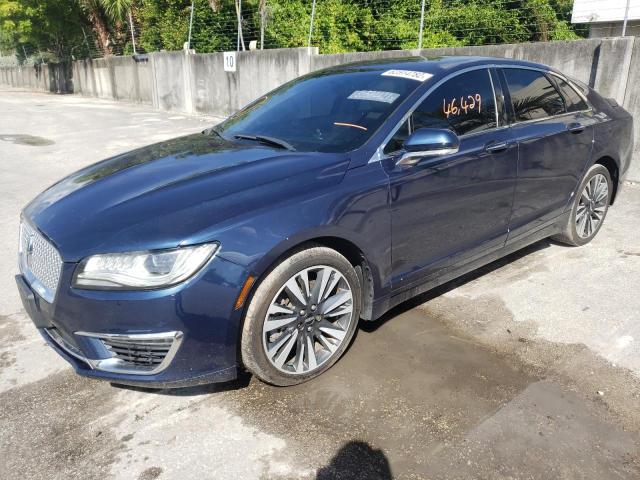 LINCOLN MKZ SELECT 2017 with VIN 3LN6L5DC6HR653295 - Photo from auction