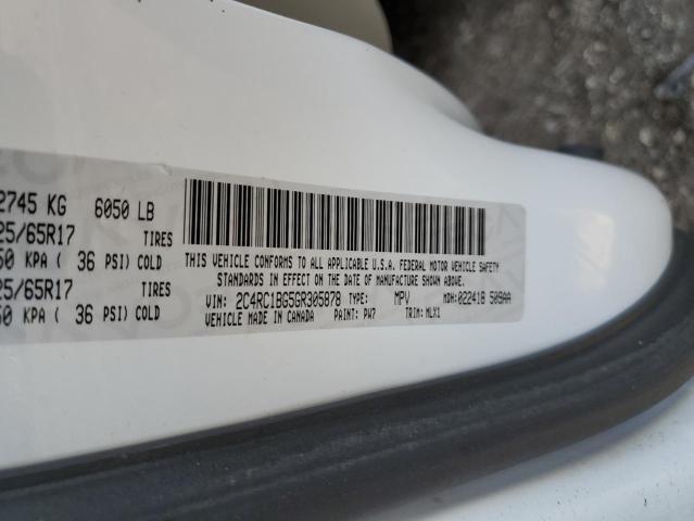 Photo 10 from auction – 2016 CHRYSLER TOWN & COU with VIN 2C4RC1BG5GR305878