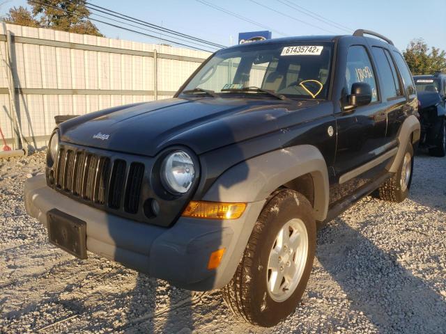 Photo 2 from auction – 2006 JEEP LIBERTY with VIN 1J4GL48K36W112679