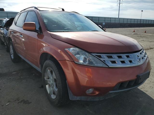 NISSAN MURANO SL 2005 with VIN JN8AZ08W75W405073 - Photo from auction