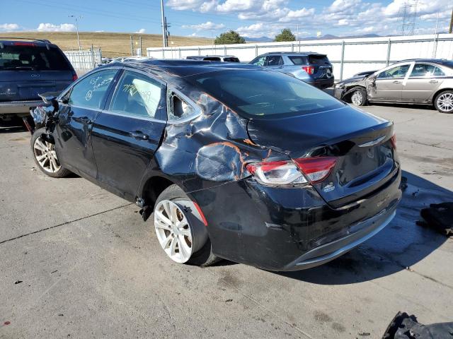 Photo 3 from auction – 2015 CHRYSLER 200 LIMITE with VIN 1C3CCCABXFN698610