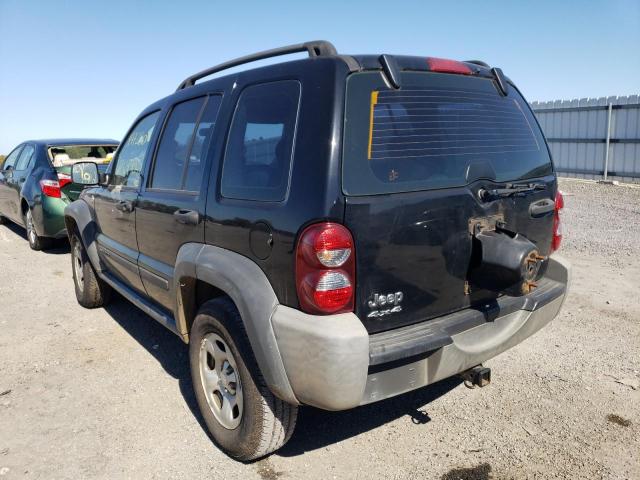 Photo 3 from auction – 2007 JEEP LIBERTY SP with VIN 1J4GL48K47W535787