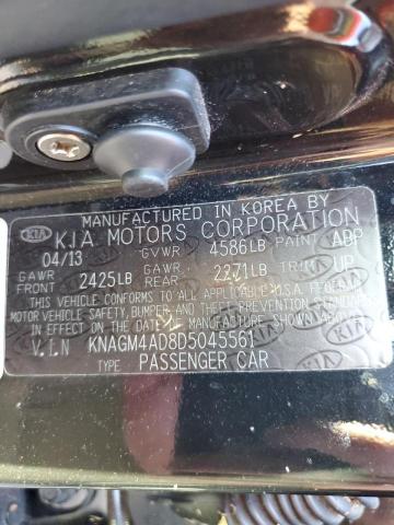 Photo 10 from auction – 2013 KIA OPTIMA HYB with VIN KNAGM4AD8D5045561