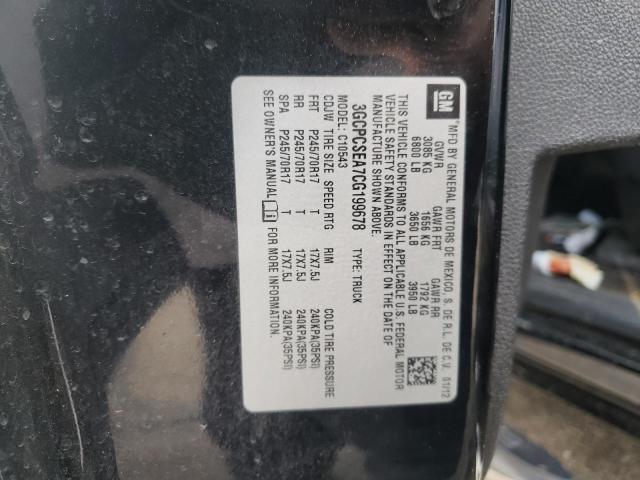 Photo 10 from auction – 2012 CHEVROLET SILVERADO with VIN 3GCPCSEA7CG199678