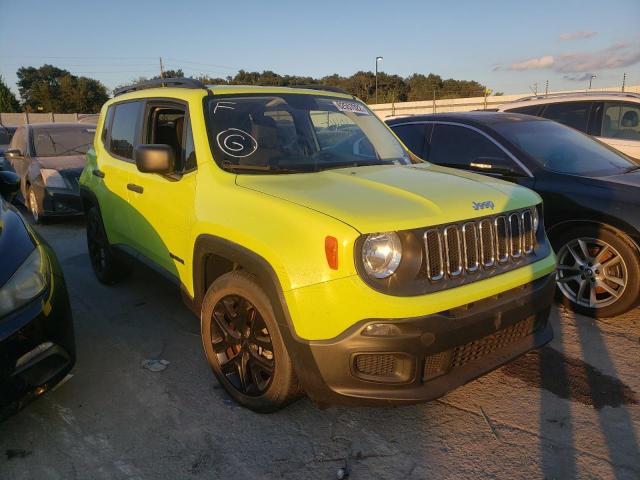 Photo 1 from auction – 2017 JEEP RENEGADE S with VIN ZACCJAAB4HPG17374