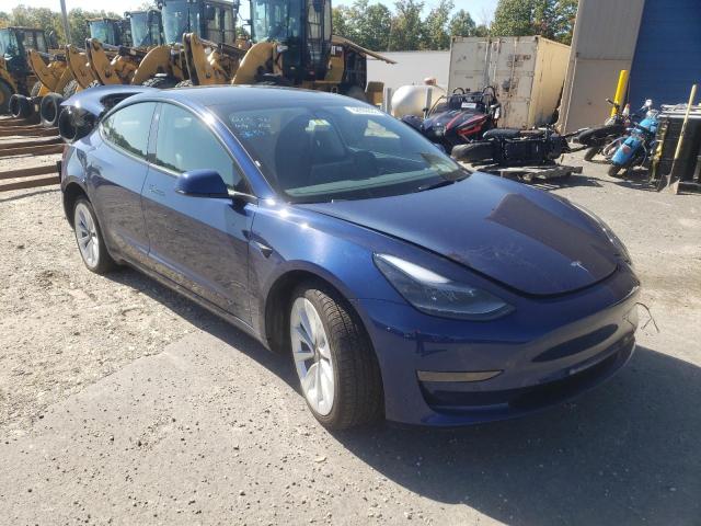 TESLA MODEL 3 2022 with VIN 5YJ3E1EA3NF189032 - Photo from auction