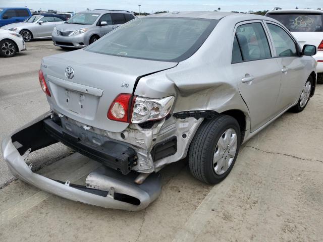 Photo 4 from auction – 2009 TOYOTA COROLLA BA with VIN JTDBL40E299087959