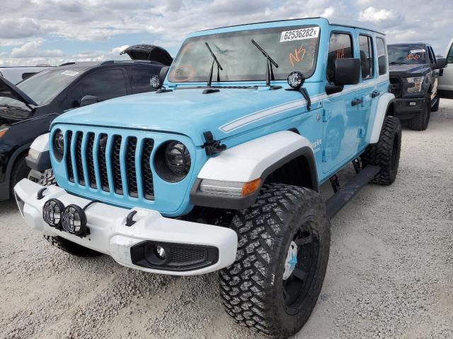 Photo 2 from auction – 2021 JEEP WRANGLER U with VIN 1C4HJXEG7MW536543