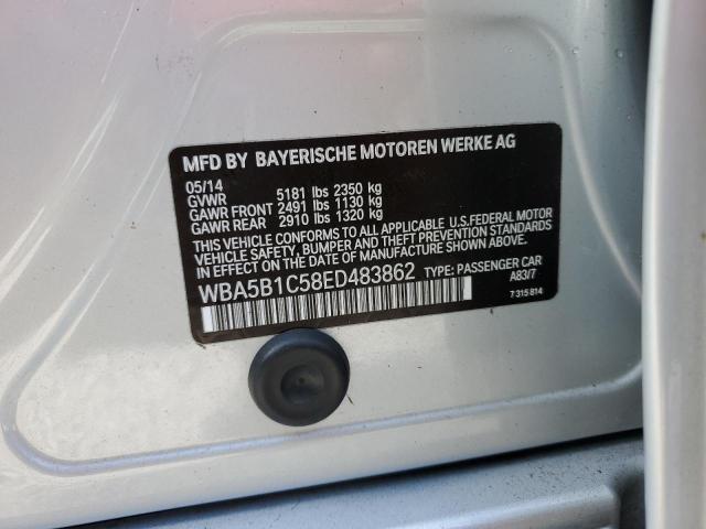 Photo 10 from auction – 2014 BMW 535 I with VIN WBA5B1C58ED483862