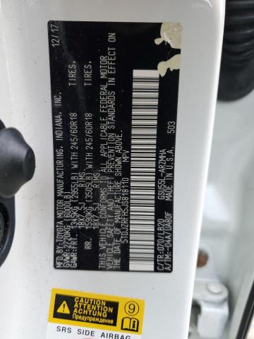 Photo 10 from auction – 2018 TOYOTA HIGHLANDER with VIN 5TDJZRFH5JS818110
