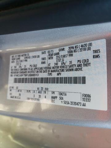 Photo 10 from auction – 2015 FORD ESCAPE S with VIN 1FMCU0F78FUB88513