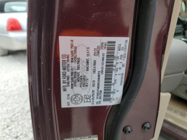 Photo 10 from auction – 2006 FORD EXPLORER E with VIN 1FMEU74826UA84872