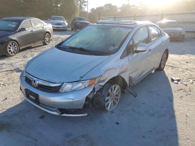 Photo 2 from auction – 2012 HONDA CIVIC EXL with VIN 2HGFB2F96CH322603