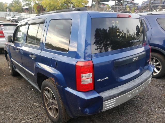 Photo 3 from auction – 2009 JEEP PATRIOT LI with VIN 1J4FF48B79D208124