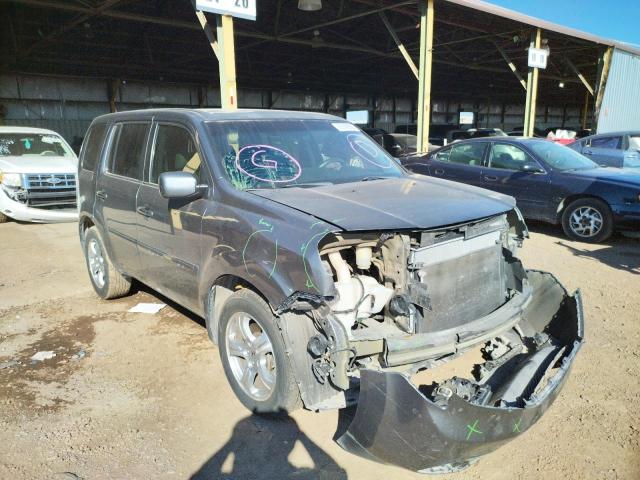 HONDA PILOT EX 2013 with VIN 5FNYF3H42DB030201 - Photo from auction
