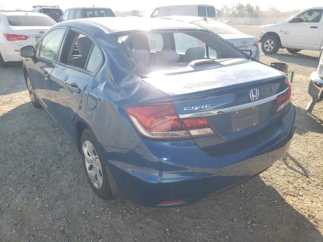 Photo 3 from auction – 2013 HONDA CIVIC LX with VIN 19XFB2F53DE218370