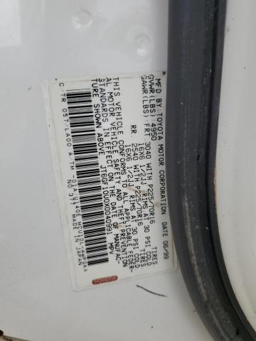 Photo 10 from auction – 1999 LEXUS RX 300 with VIN JT6GF10U0X0040991