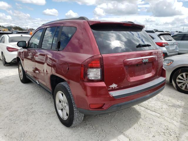 Photo 3 from auction – 2014 JEEP COMPASS SP with VIN 1C4NJCBAXED775271
