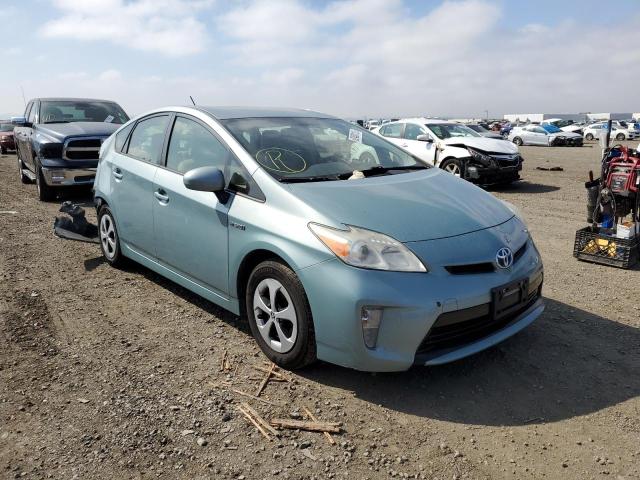 TOYOTA PRIUS 2012 with VIN JTDKN3DU1C5419345 - Photo from auction