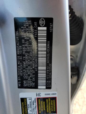Photo 10 from auction – 2009 TOYOTA CAMRY BASE with VIN 4T1BE46K79U367201