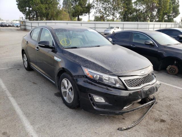KIA OPTIMA HYB 2015 with VIN KNAGM4AD9F5085683 - Photo from auction