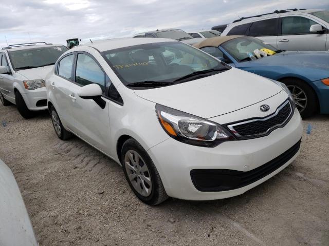 KIA RIO EX 2013 with VIN KNADN4A35D6295826 - Photo from auction