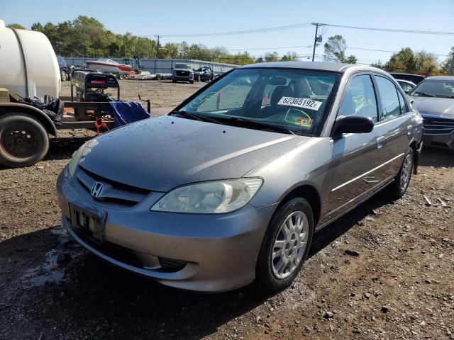 Photo 2 from auction – 2004 HONDA CIVIC LX with VIN 2HGES16554H518326