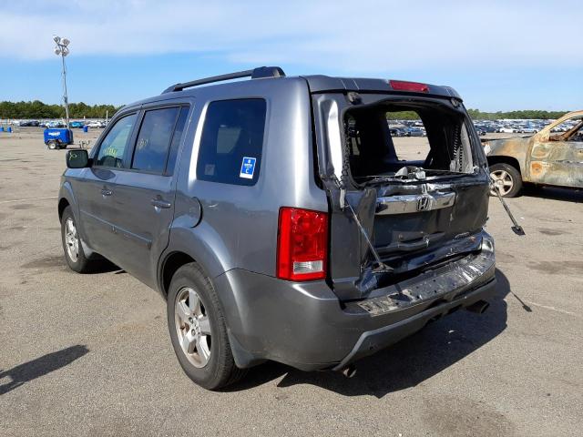 Photo 3 from auction – 2009 HONDA PILOT EXL with VIN 5FNYF485X9B025981