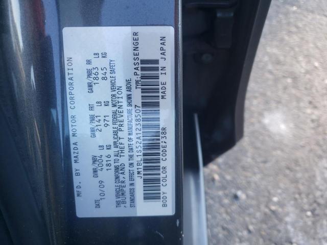 Photo 10 from auction – 2010 MAZDA 3 S with VIN JM1BL1S52A1238507