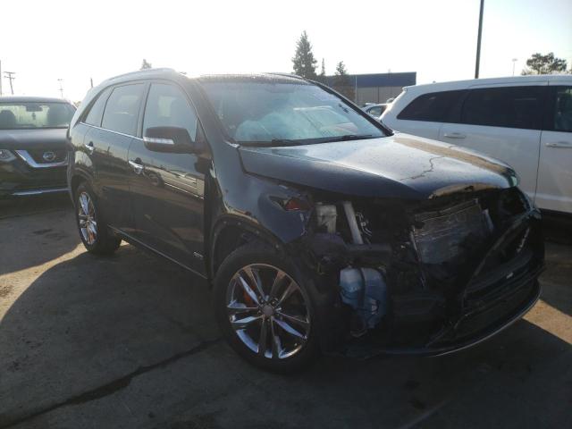 KIA SORENTO SX 2014 with VIN 5XYKWDA79EG473004 - Photo from auction