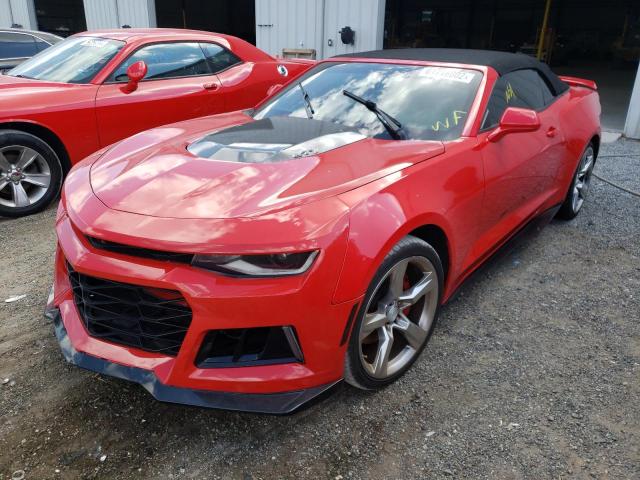 Photo 2 from auction – 2017 CHEVROLET CAMARO SS with VIN 1G1FF3D7XH0175748