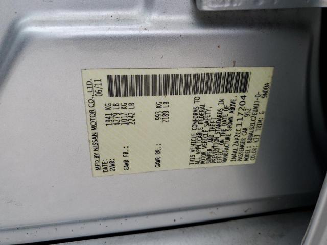 Foto 10 de la subasta – 2012 NISSAN ALTIMA con VIN 1N4AL2AP2CC117204