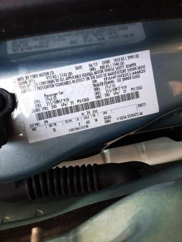 Photo 10 from auction – 2012 FORD FOCUS SEL with VIN 1FAHP3M22CL444825