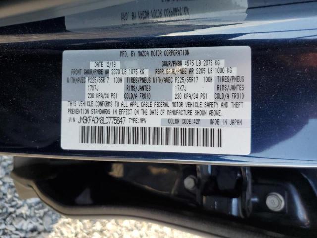 Photo 10 from auction – 2020 MAZDA CX-5 TOURI with VIN JM3KFACM8L0775847