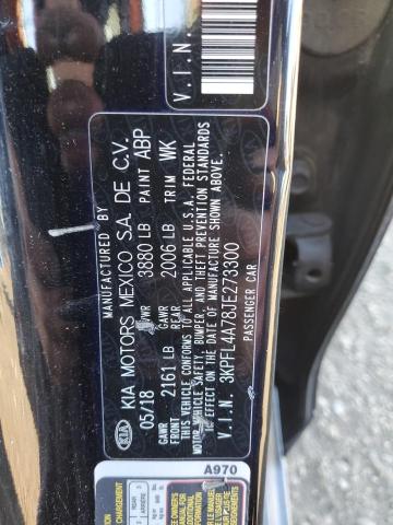 Photo 10 from auction – 2018 KIA FORTE LX with VIN 3KPFL4A78JE273300