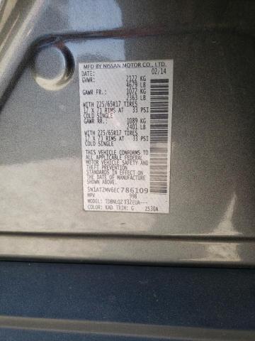 Photo 10 from auction – 2014 NISSAN ROGUE S with VIN 5N1AT2MV6EC786109