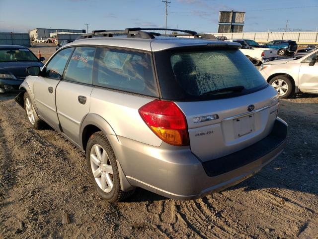 Photo 3 from auction – 2007 SUBARU LEGACY OUT with VIN 4S4BP61C477319401
