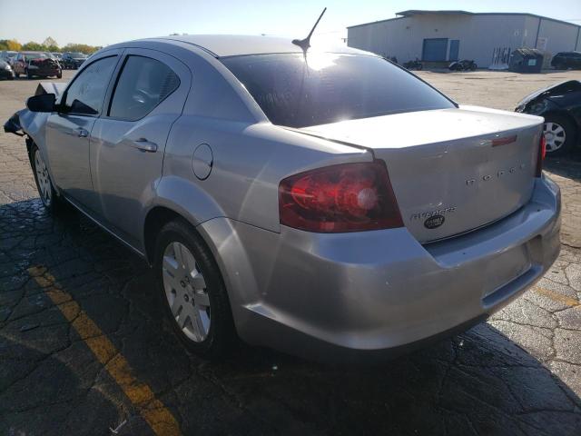 Photo 3 from auction – 2013 DODGE AVENGER SE with VIN 1C3CDZABXDN596656