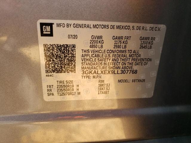 Photo 10 from auction – 2020 GMC TERRAIN DE with VIN 3GKALXEX9LL307768