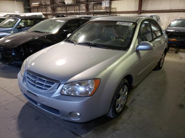 Photo 2 from auction – 2004 KIA SPECTRA LX with VIN KNAFE121645032030