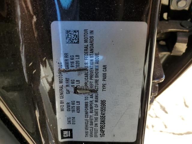 Photo 10 from auction – 2014 BUICK VERANO CON with VIN 1G4PR5SK6E4155986