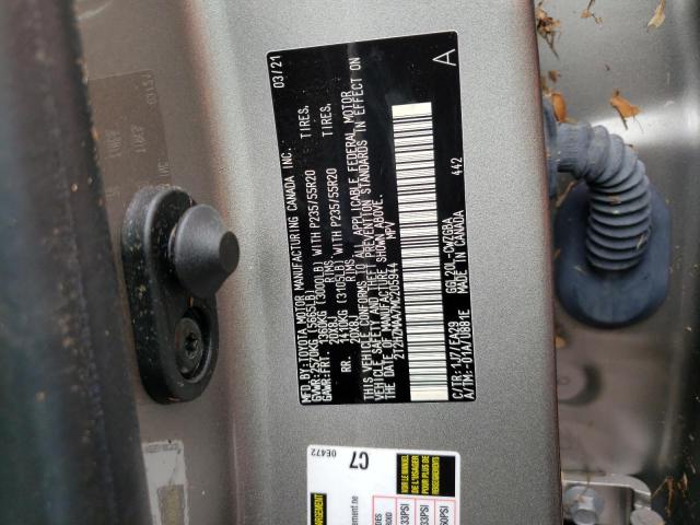Photo 10 from auction – 2021 LEXUS RX 350 with VIN 2T2HZMAA7MC205944