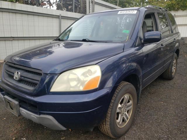 Photo 2 from auction – 2004 HONDA PILOT EX with VIN 2HKYF18484H553261