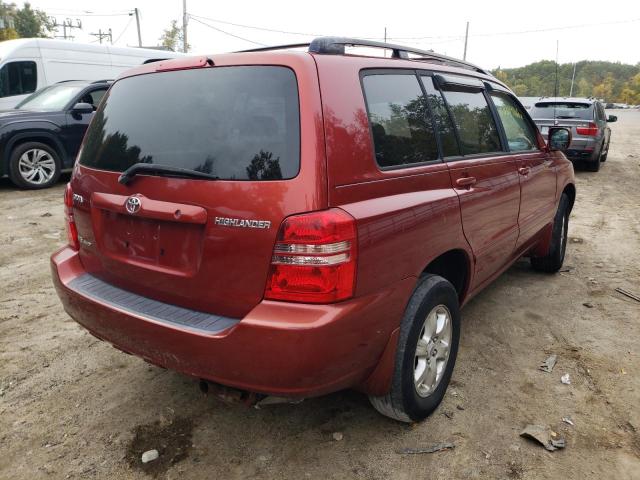 Фото 4 с аукциона – 2001 TOYOTA HIGHLANDER с VIN JTEHF21A910007501